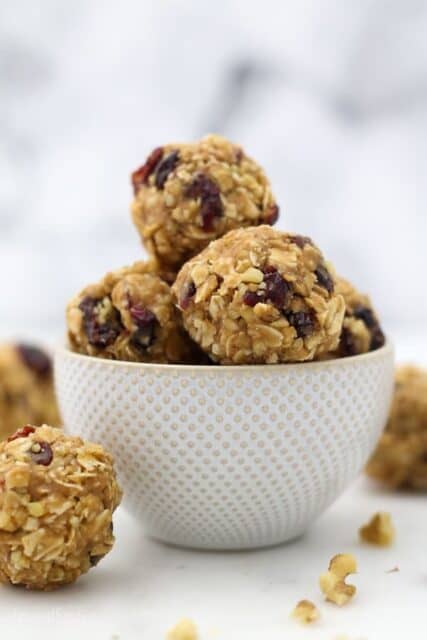 Cranberry Walnut Energy Balls