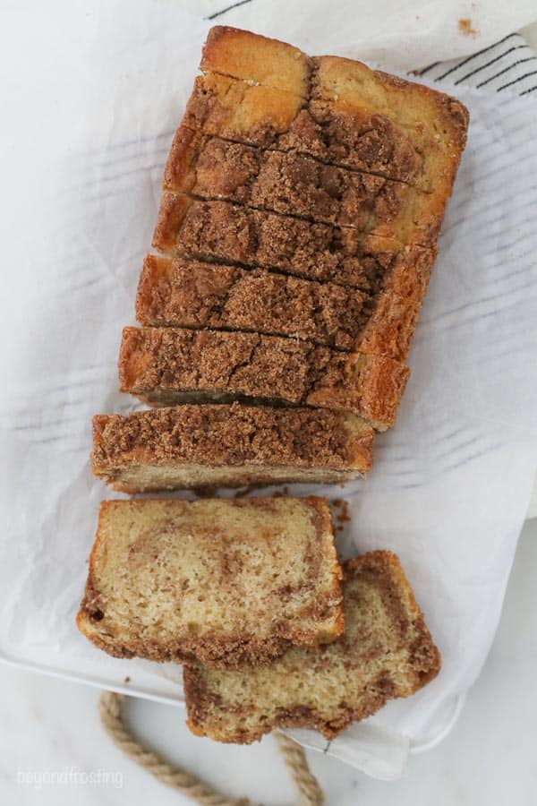 Easy Cinnamon Sugar Bread (Quick Bread Recipe)
