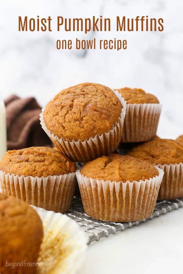 Best Ever Pumpkin Muffins (One Bowl Recipe) | Beyond Frosting
