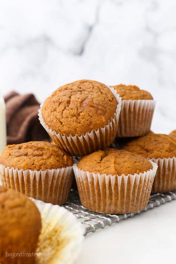 Easy Pumpkin Muffins One Bowl Recipe Beyond Frosting   Easy Pumpkin Muffins 049 