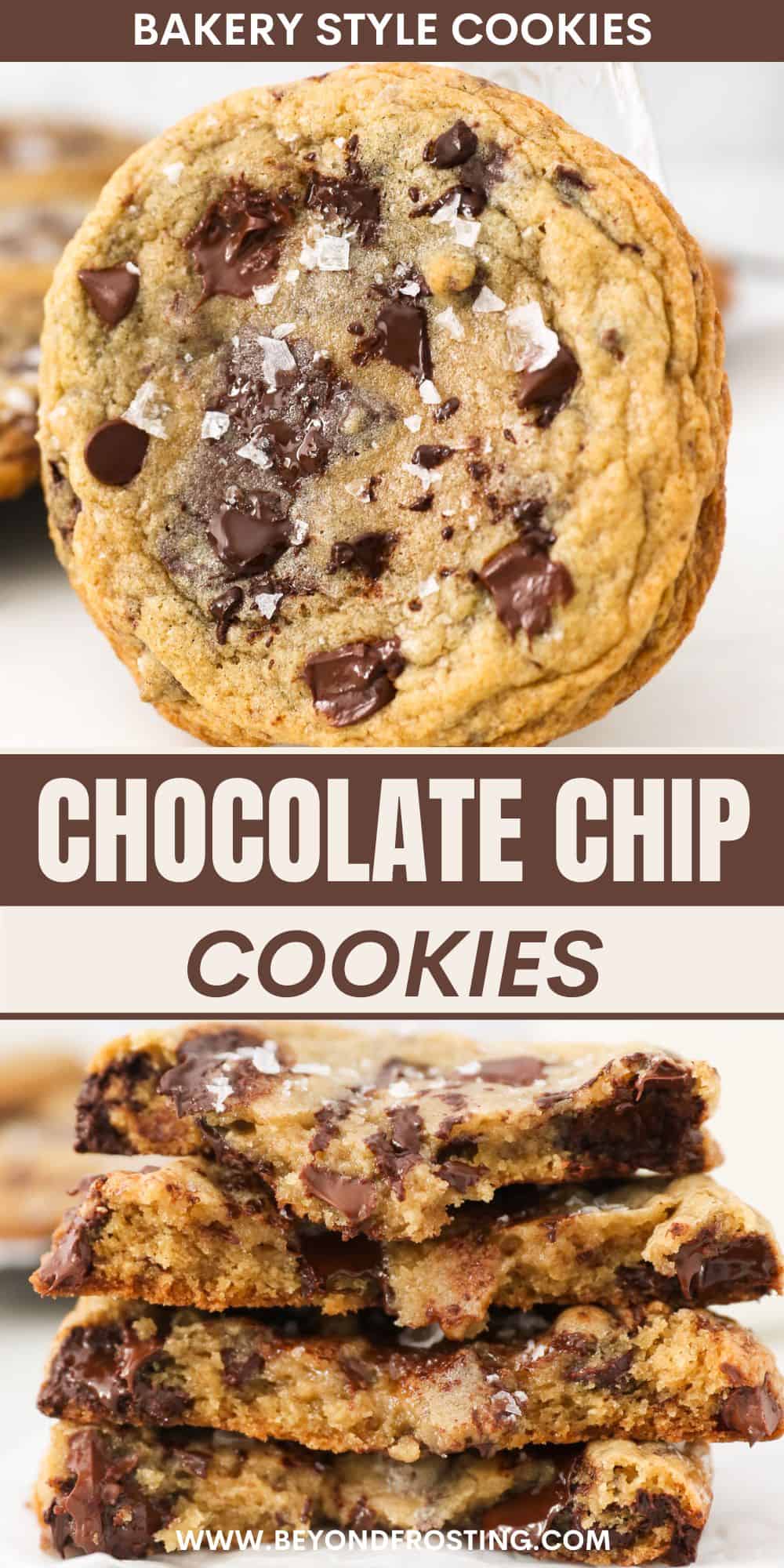 Giant Chocolate Chip Cookies | Beyond Frosting