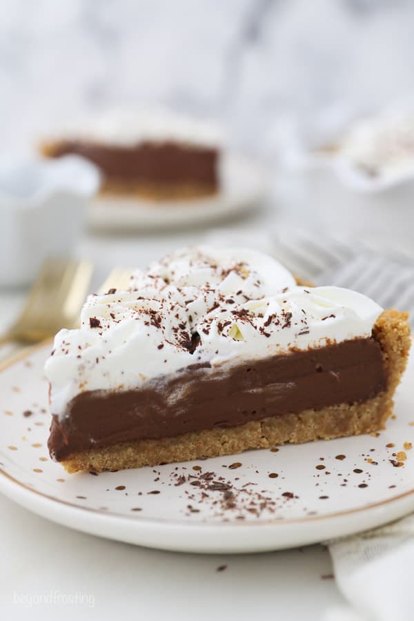 5 minute chocolate pudding pie