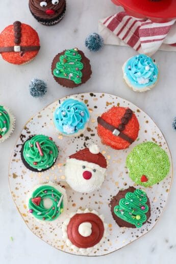 Easy Christmas Cupcake Ideas | Beyond Frosting