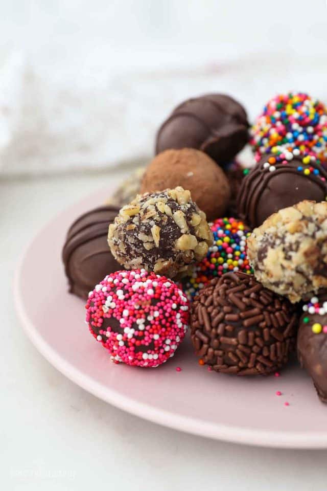 The Best Truffle Dessert Recipe Easy Homemade Chocolate Truffles 