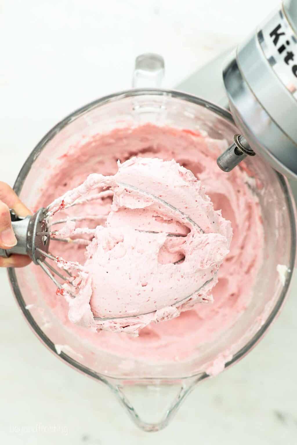 Fresh Strawberry Cake with Strawberry Frosting Recipe | Beyond Frosting