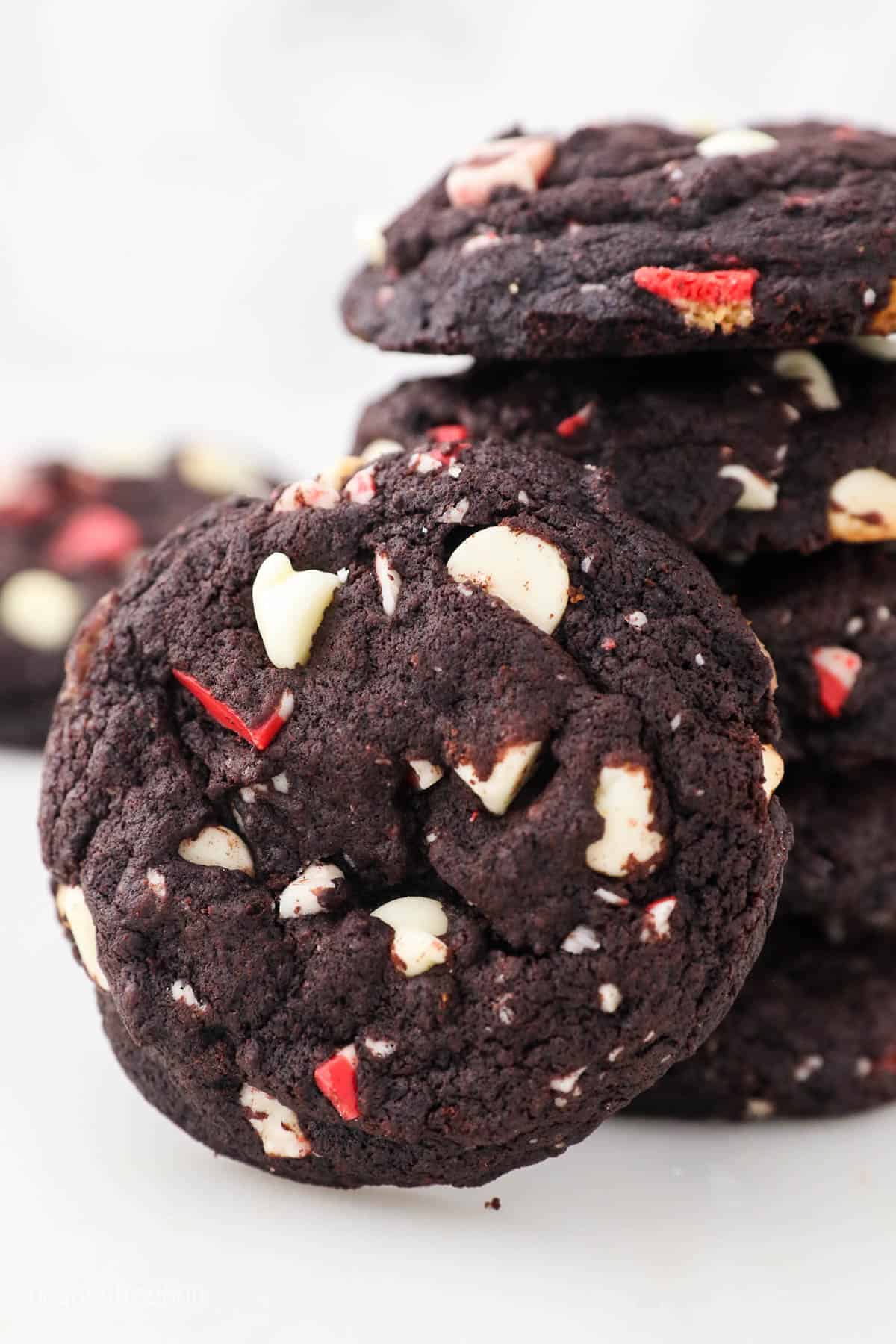 Chocolate Peppermint Cookies - Bakerella