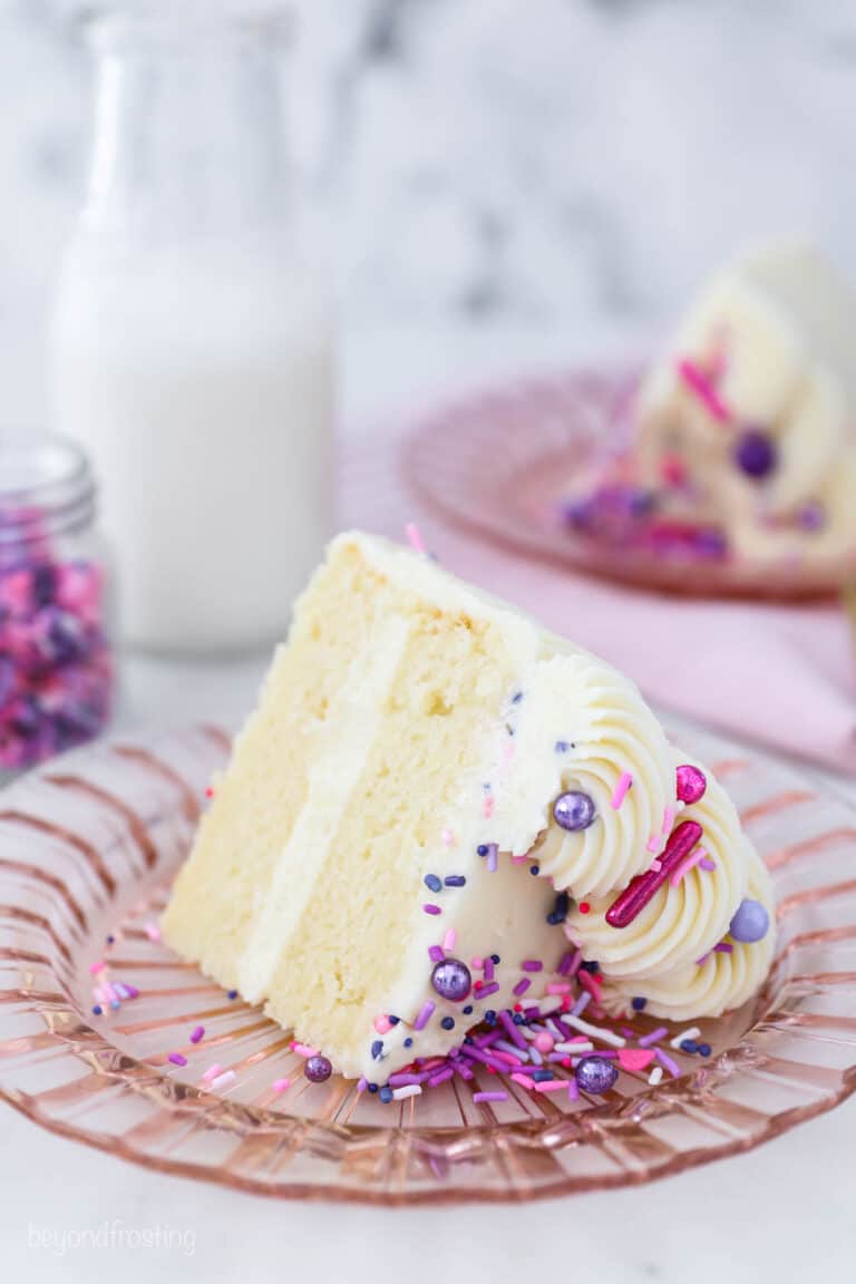 Easy Mini Vanilla Cake with Vanilla Buttercream Beyond Frosting