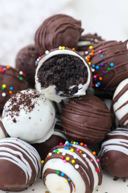 Homemade Oreo Truffles Recipe | Beyond Frosting