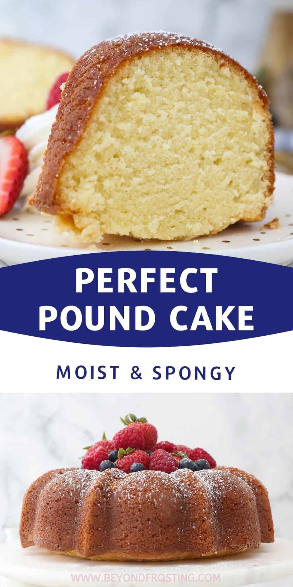 Easy Old-Fashioned Pound Cake Recipe | Beyond Frosting