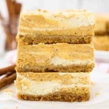 Pumpkin Cheesecake Bars-image