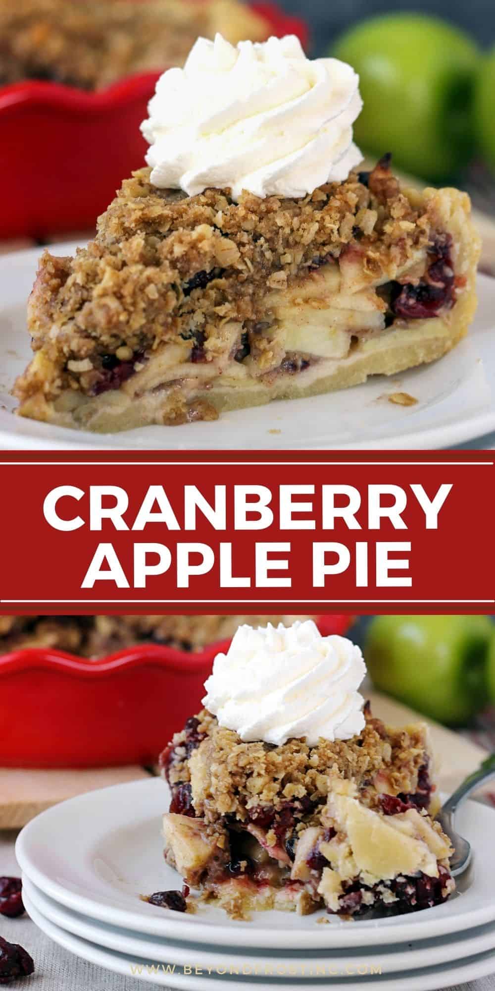 Easy Cranberry Apple Pie Recipe | Beyond Frosting