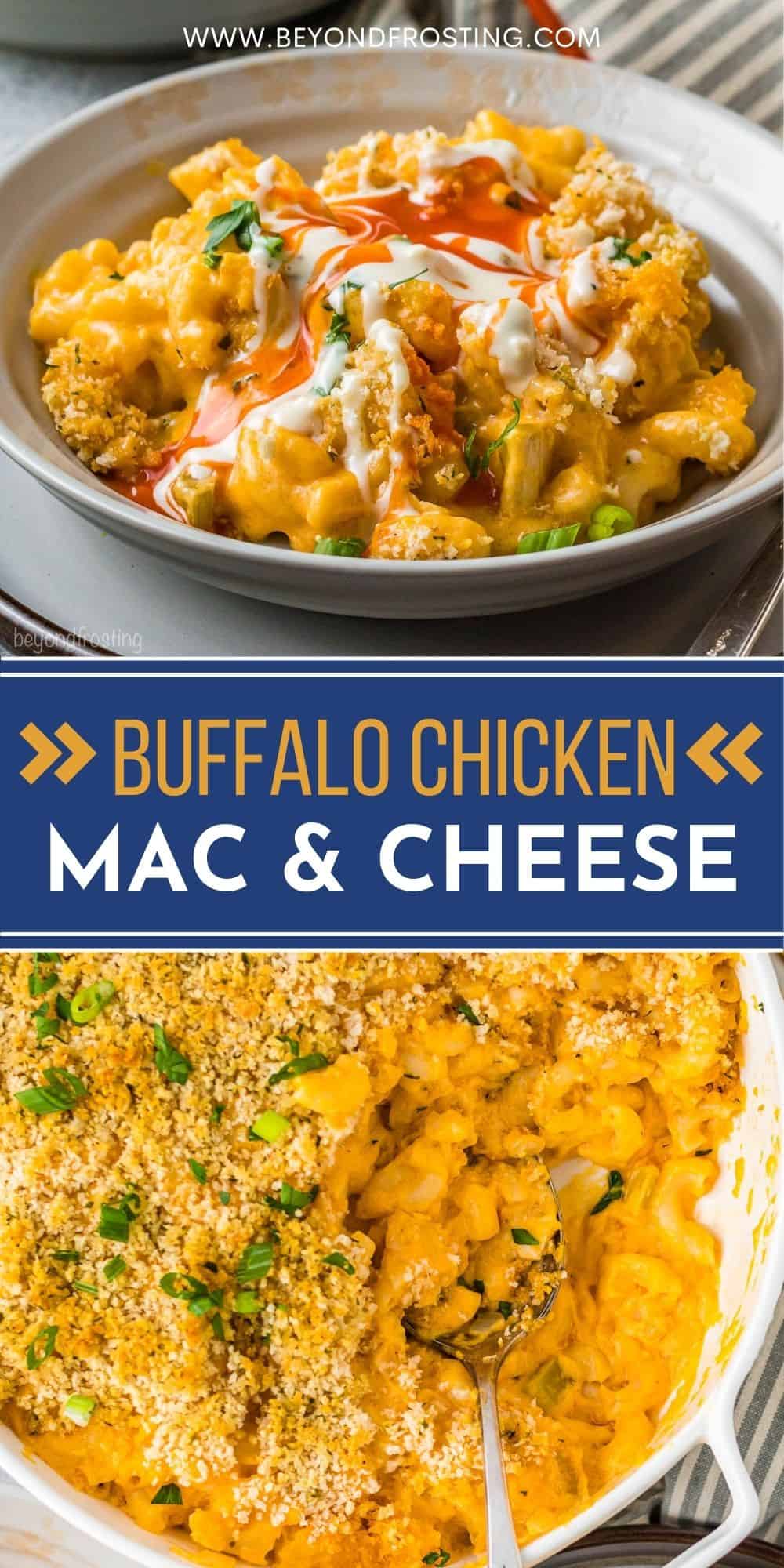 The Best Buffalo Chicken Mac And Cheese | Beyond Frosting