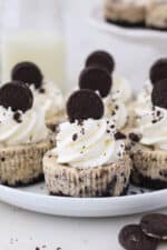 The Best Mini Oreo Cheesecakes | Beyond Frosting