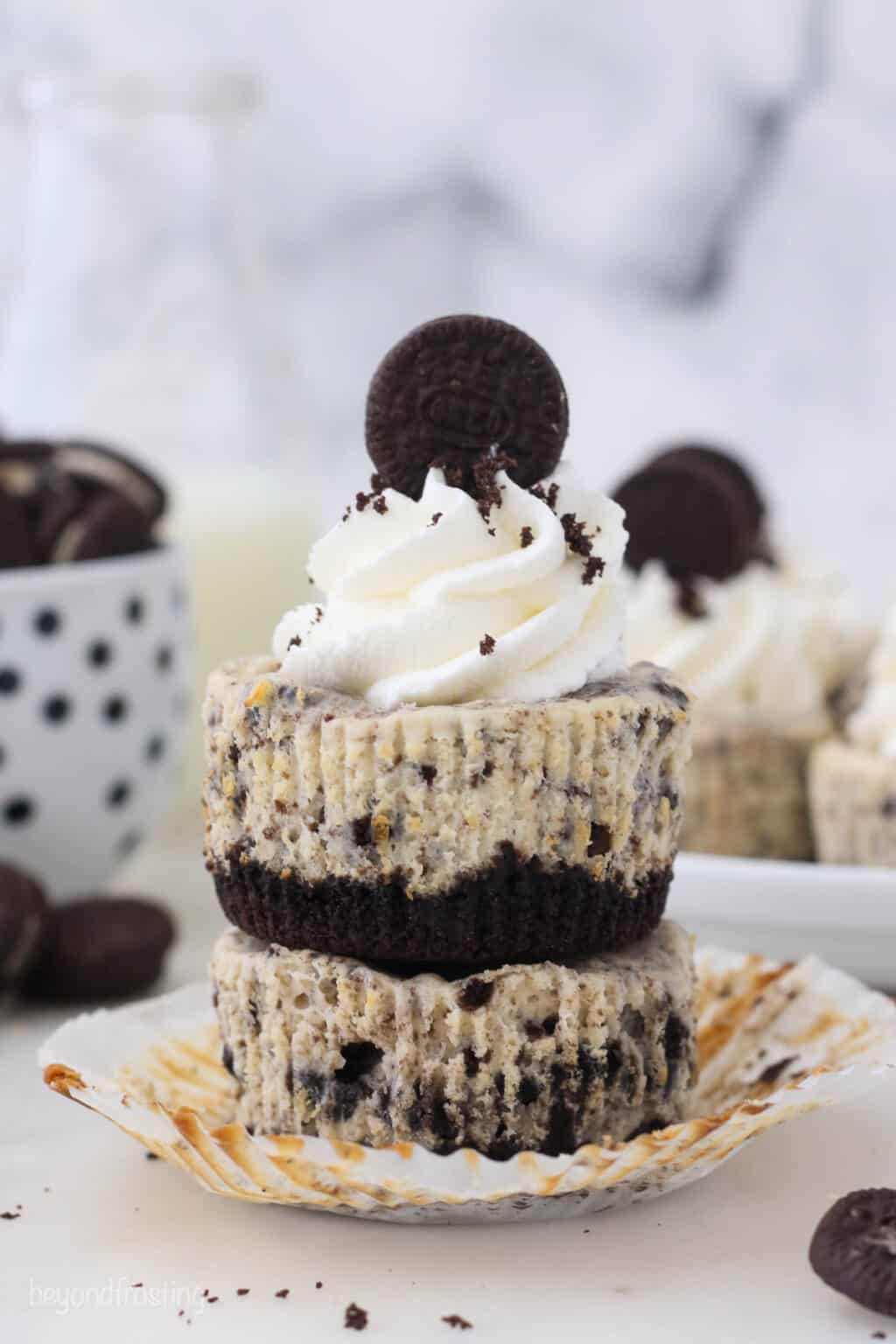 Mini Oreo Cheesecakes Beyond Frosting 5225