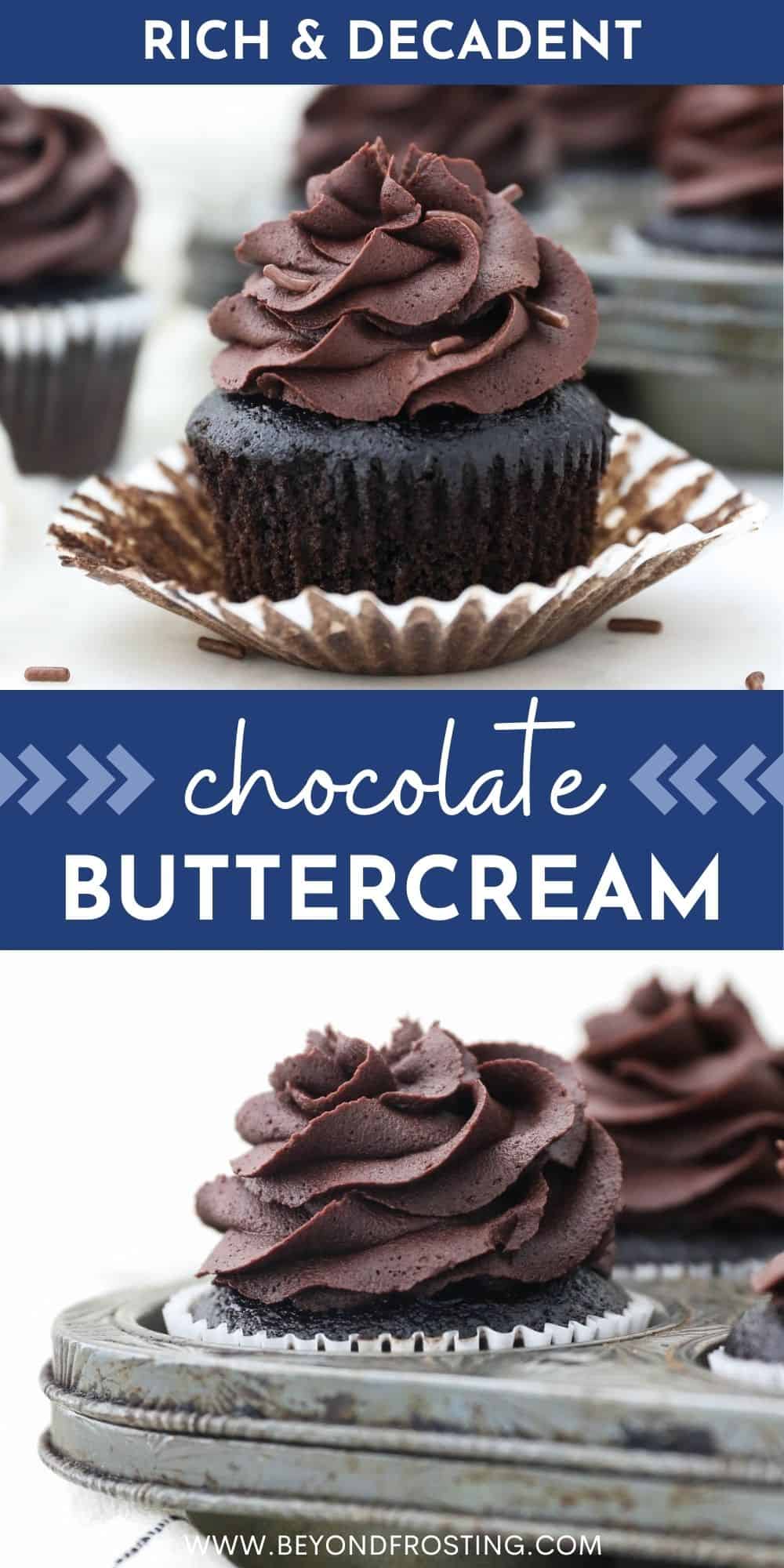 Easy Chocolate Buttercream Frosting | Beyond Frosting