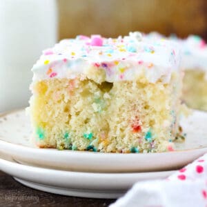 Funfetti Poke Cake | Beyond Frosting