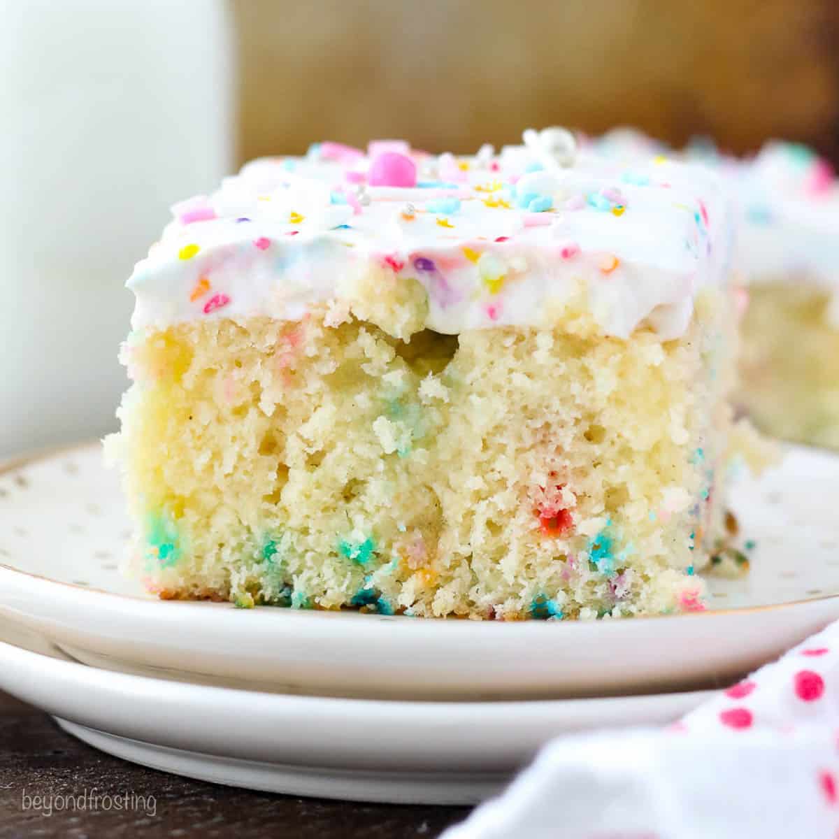 The Best 8 Inch Cake (Funfetti Vanilla) - Cambrea Bakes | Recipe | Cake,  Homemade vanilla cake, Vanilla cake