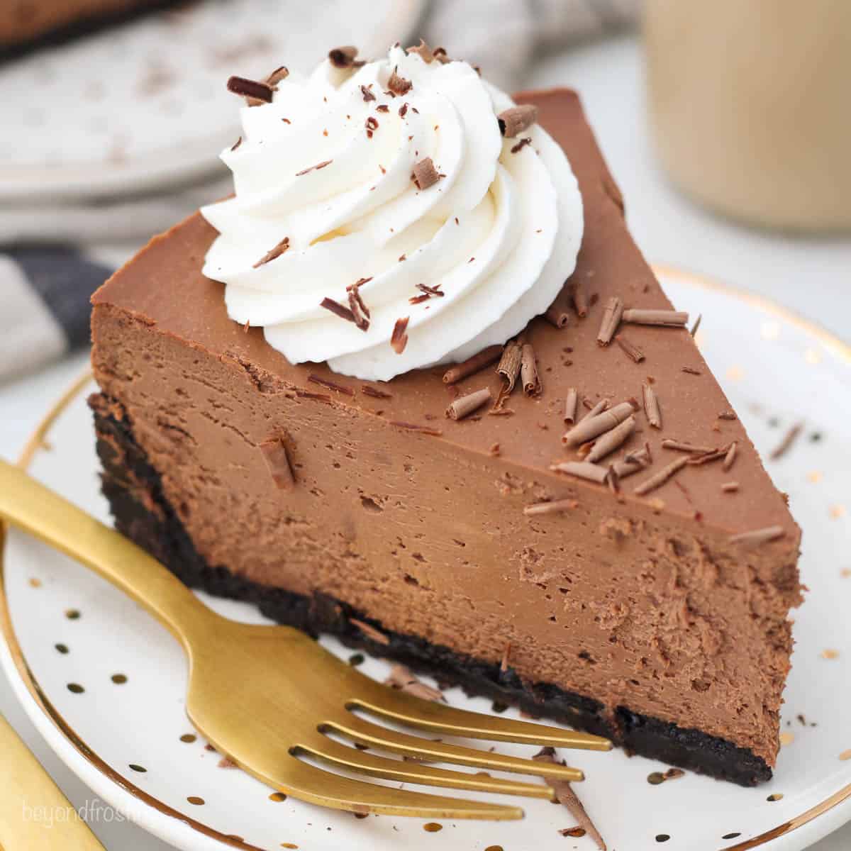 Easy Bailey’s Irish Cream Chocolate Cheesecake Recipe