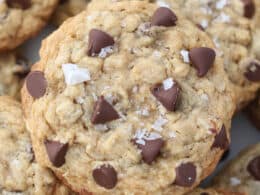 Salted Caramel Chocolate Chip Cookies - Grandbaby Cakes