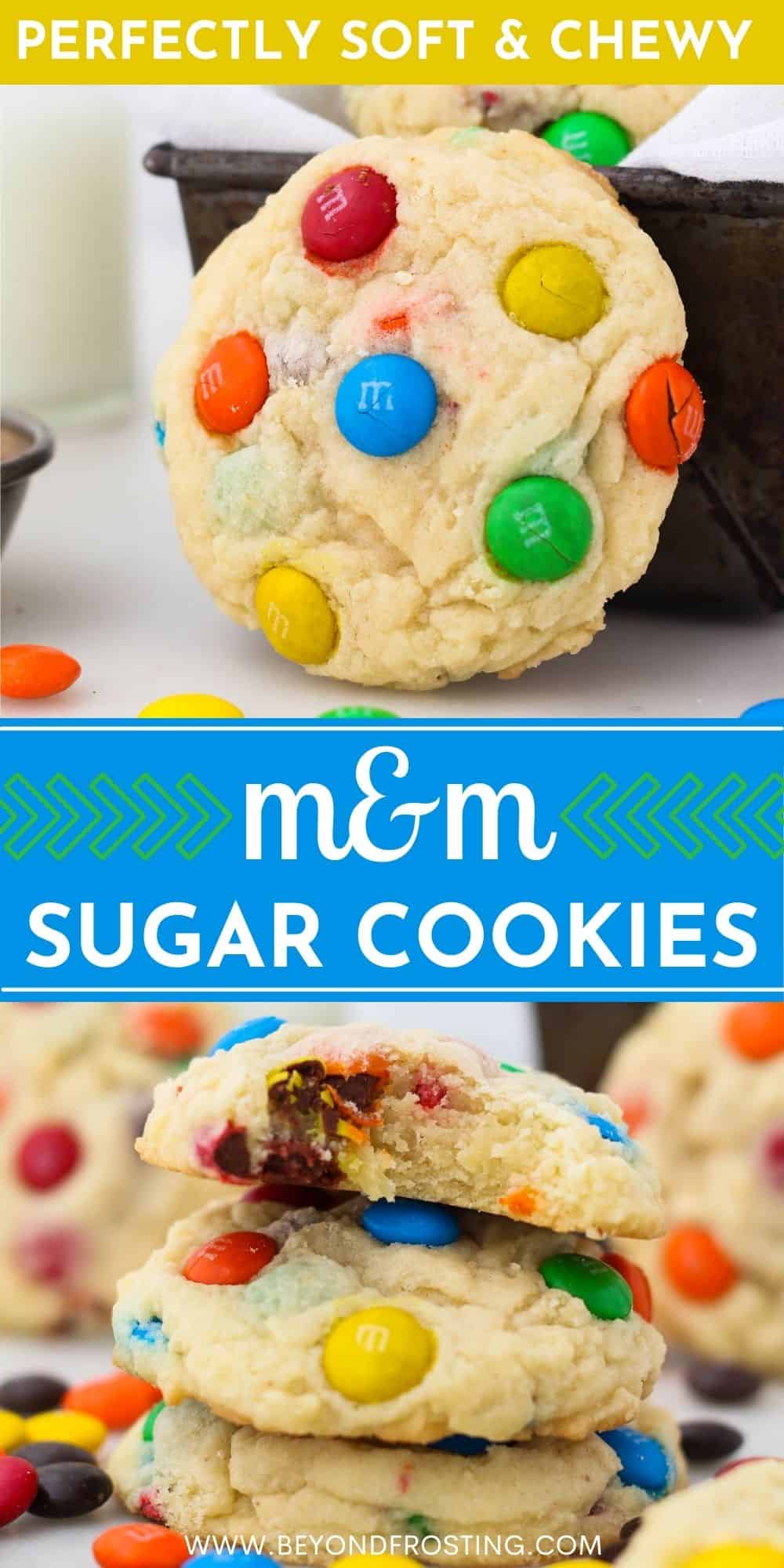 Soft Chewy M&M Cookies Recipe 