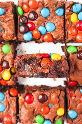 M&M Brownies | Beyond Frosting