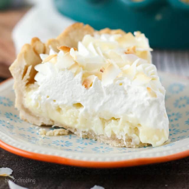 To Die For Coconut Cream Pie - Beyond Frosting