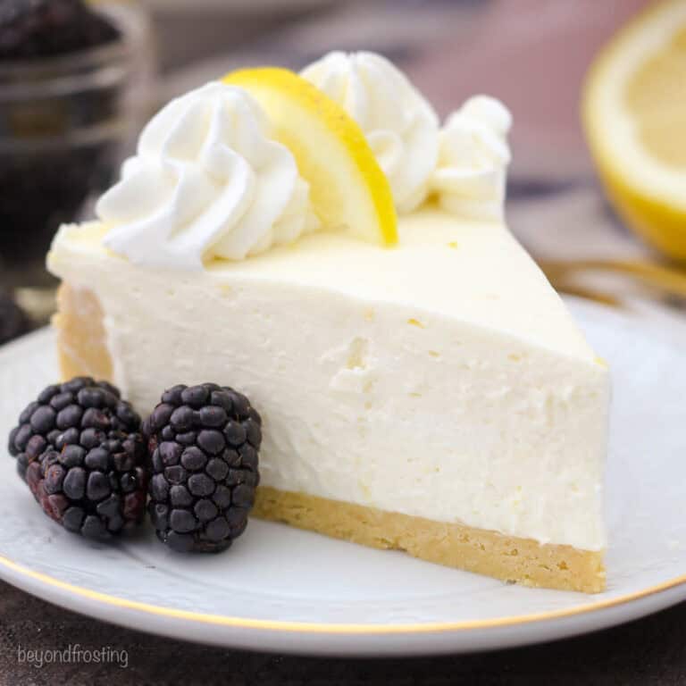 NoBake Lemon Cheesecake Beyond Frosting