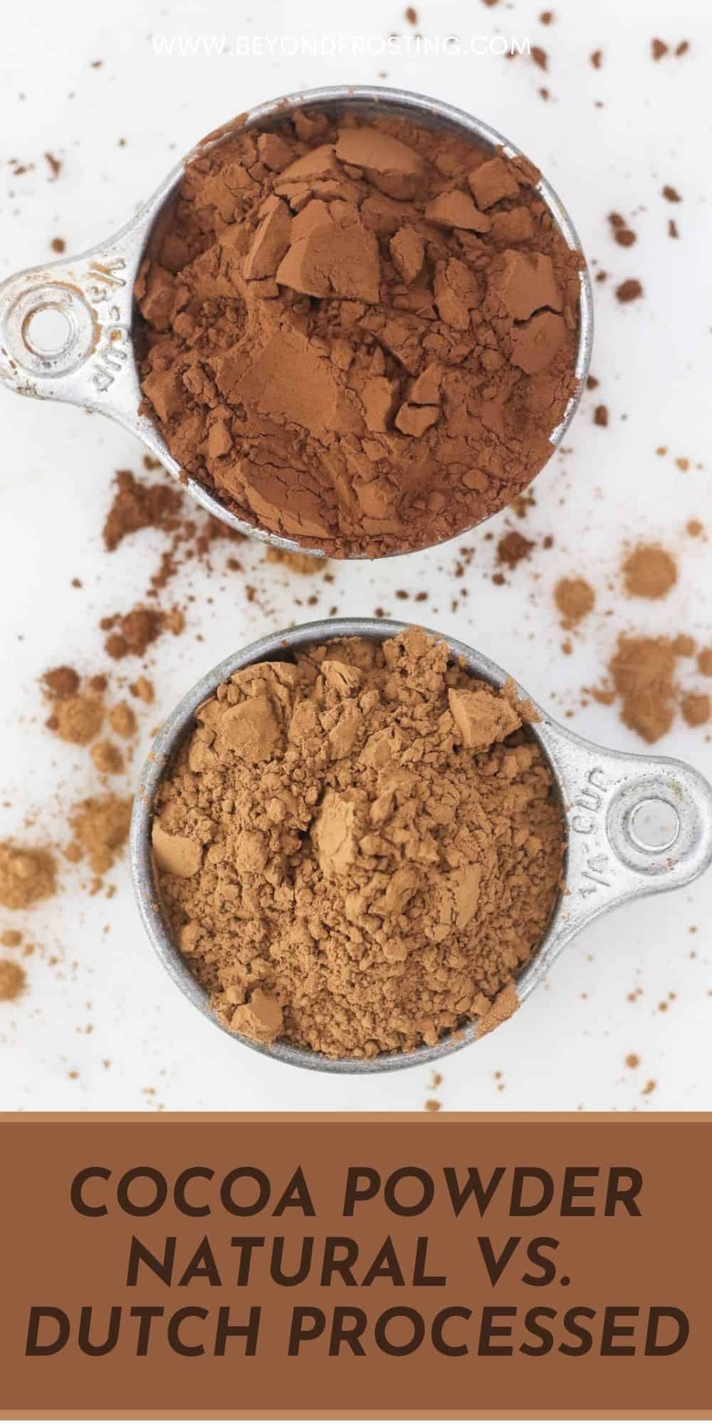 Natural Vs Dutch Processed Cocoa Powder Beyond Frosting