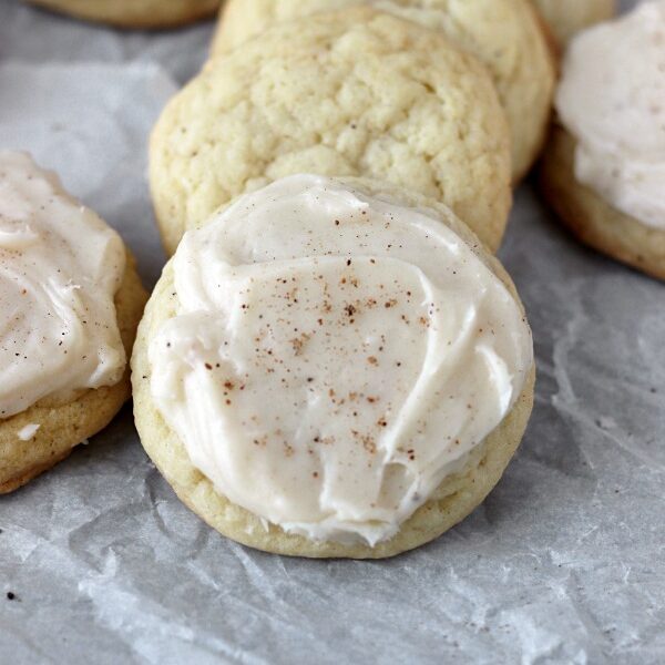 Easy Eggnog Sugar Cookies | Perfect Christmas Cookies Recipe!