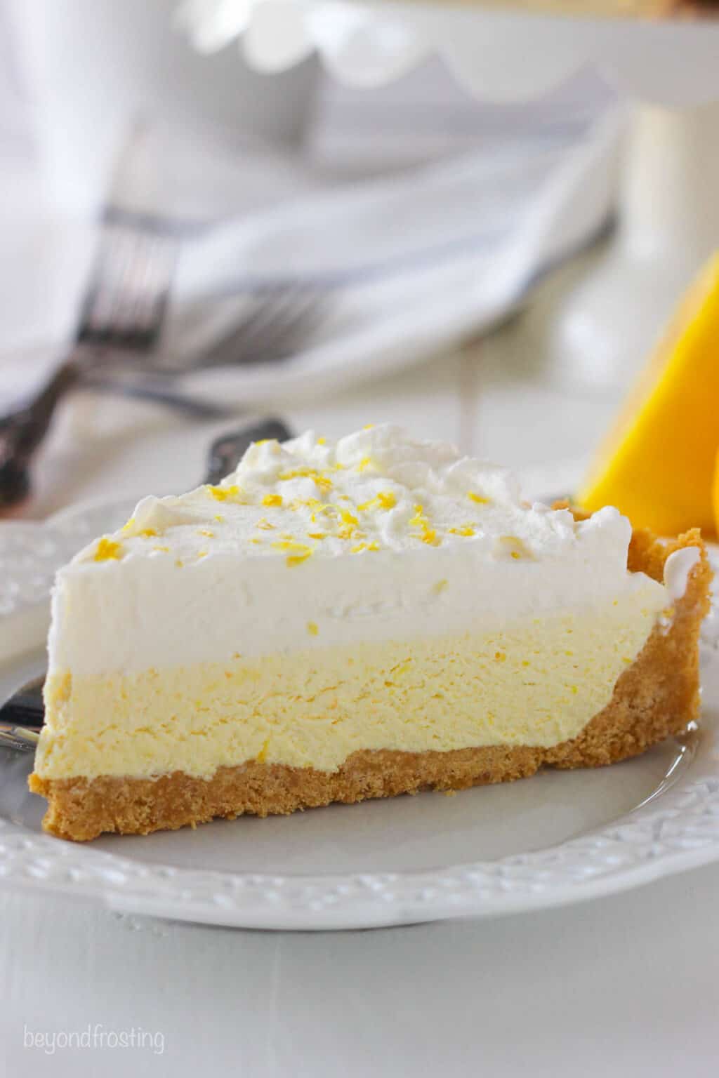 Homemade Lemon Ice Cream Pie Recipe | Beyond Frosting