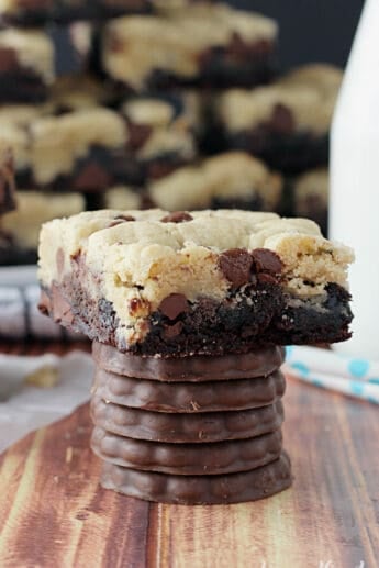 Thin Mint Brookies - Beyond Frosting