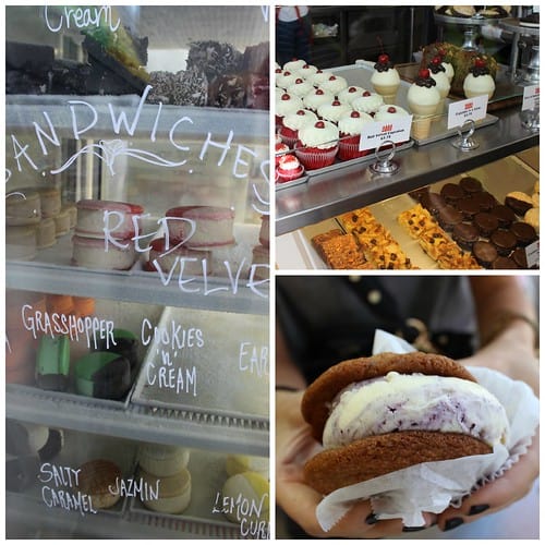 Collage of bakery items from MilkLA