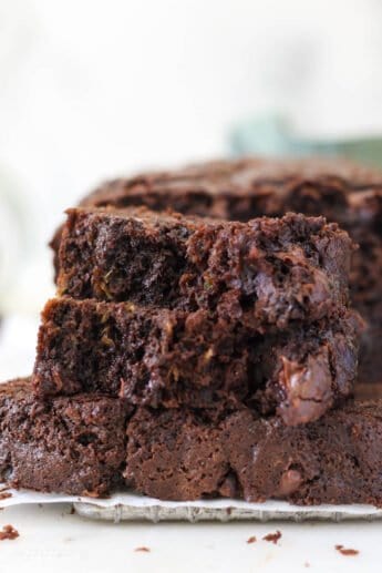 Easy Chocolate Zucchini Bread Recipe L Beyond Frosting