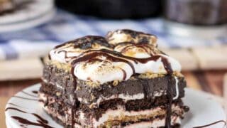 No-Bake S'mores Icebox Cake | Dessert Lasagna