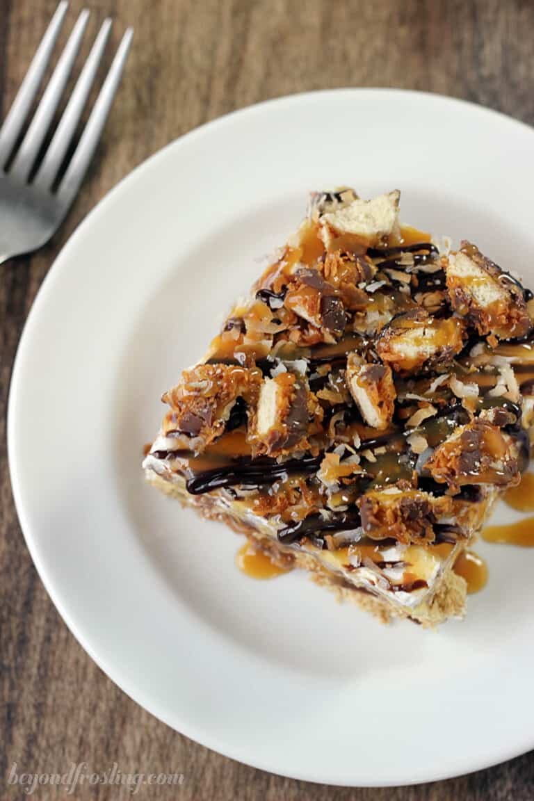 Samoa Icebox Cake Beyond Frosting