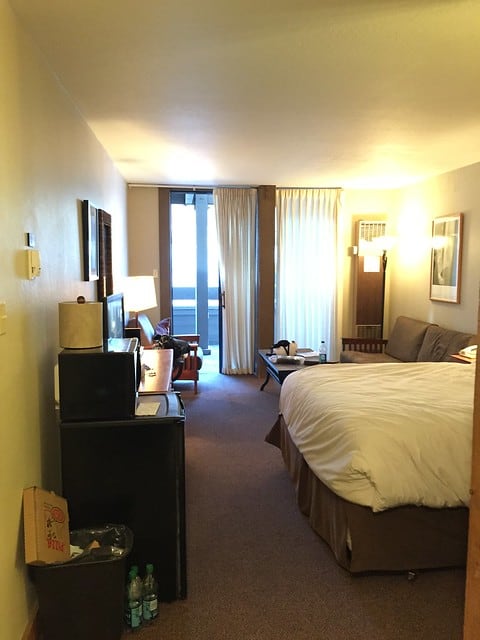 Hotel room in Lake Tahoe