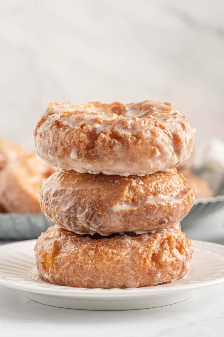 Glazed Old Fashioned Donuts l Beyond Frosting