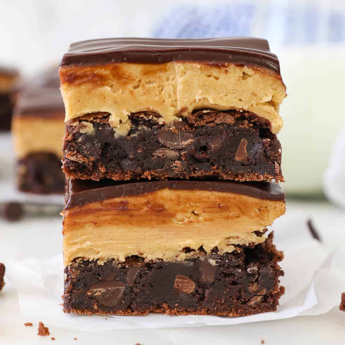 Buckeye Brownies | Beyond Frosting