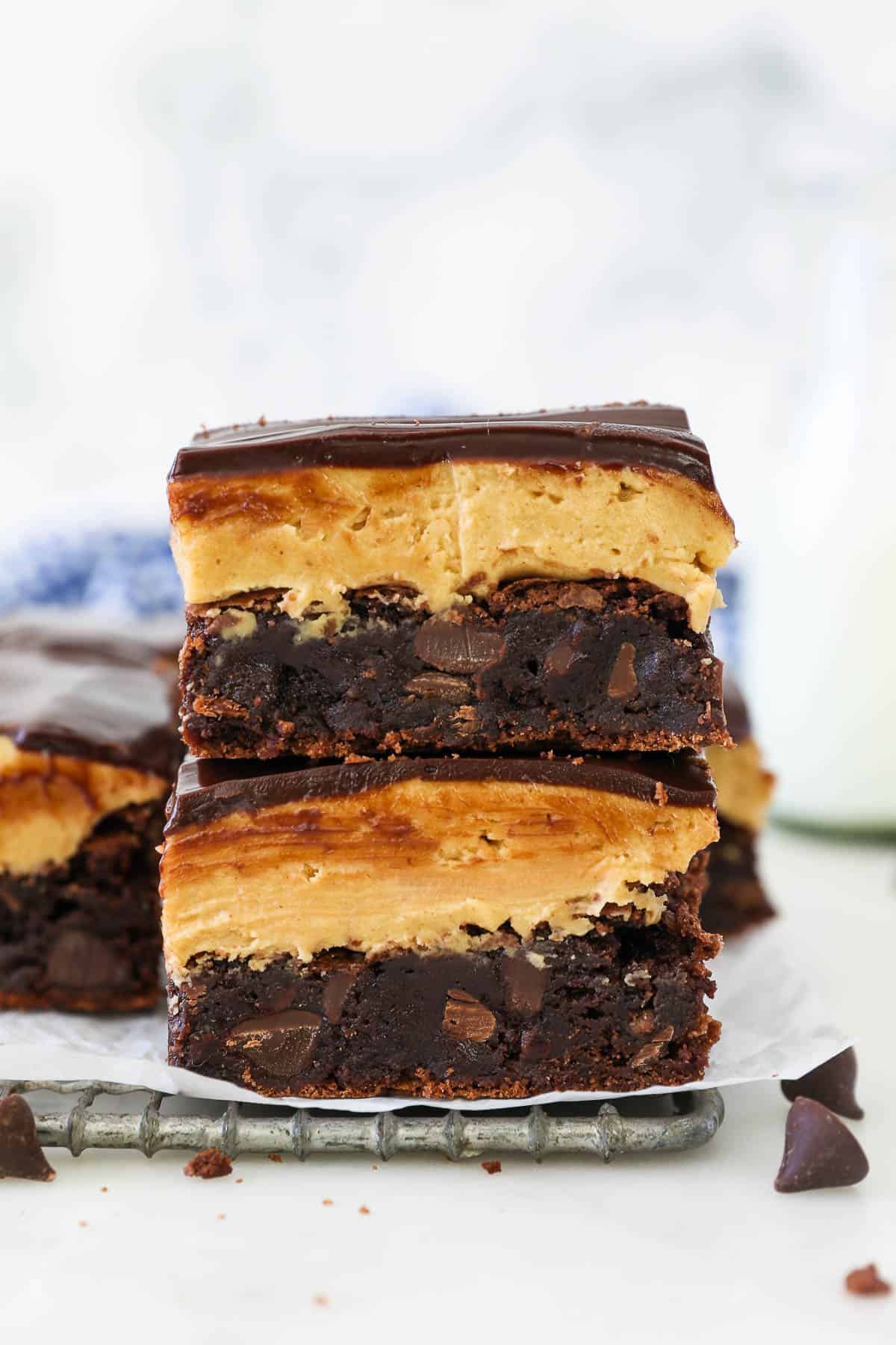 Buckeye Brownies | Beyond Frosting