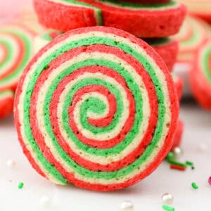 Christmas Pinwheel Cookies | Beyond Frosting