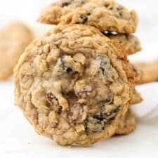 Soft and Chewy Oatmeal Raisin Cookies-image