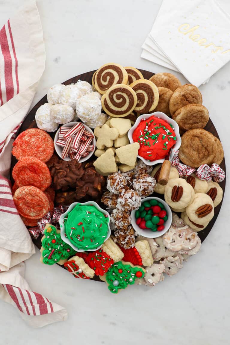 Christmas Cookie Dessert Charcuterie Board