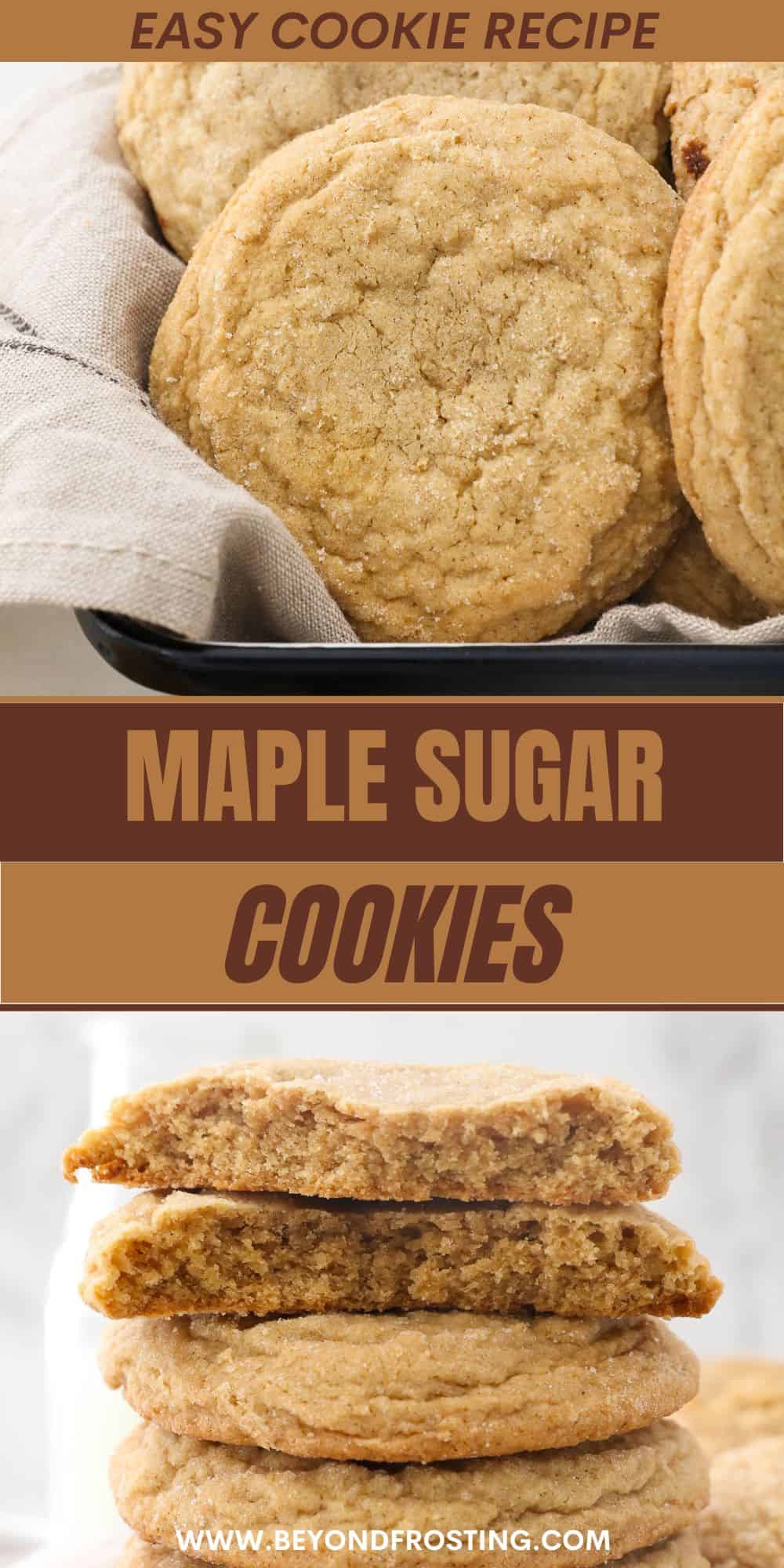 Melt-in-Your-Mouth Maple Sugar Cookies | Beyond Frosting