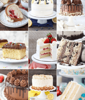 Amazing Homemade Cake Recipes