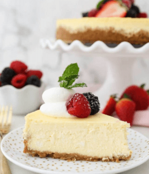 Creamy Homemade Cheesecake