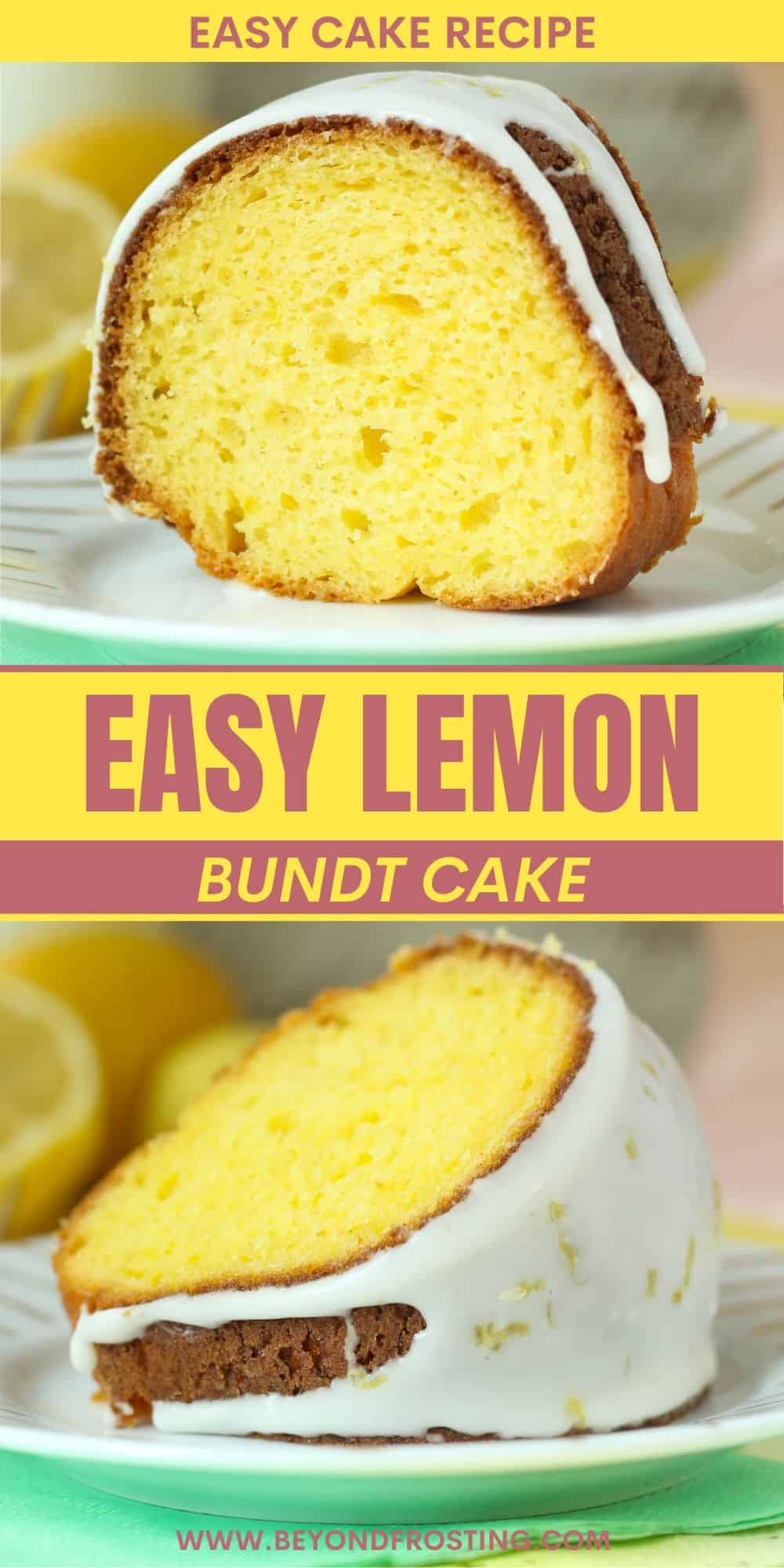 Easy Lemon Bundt Cake | Beyond Frosting