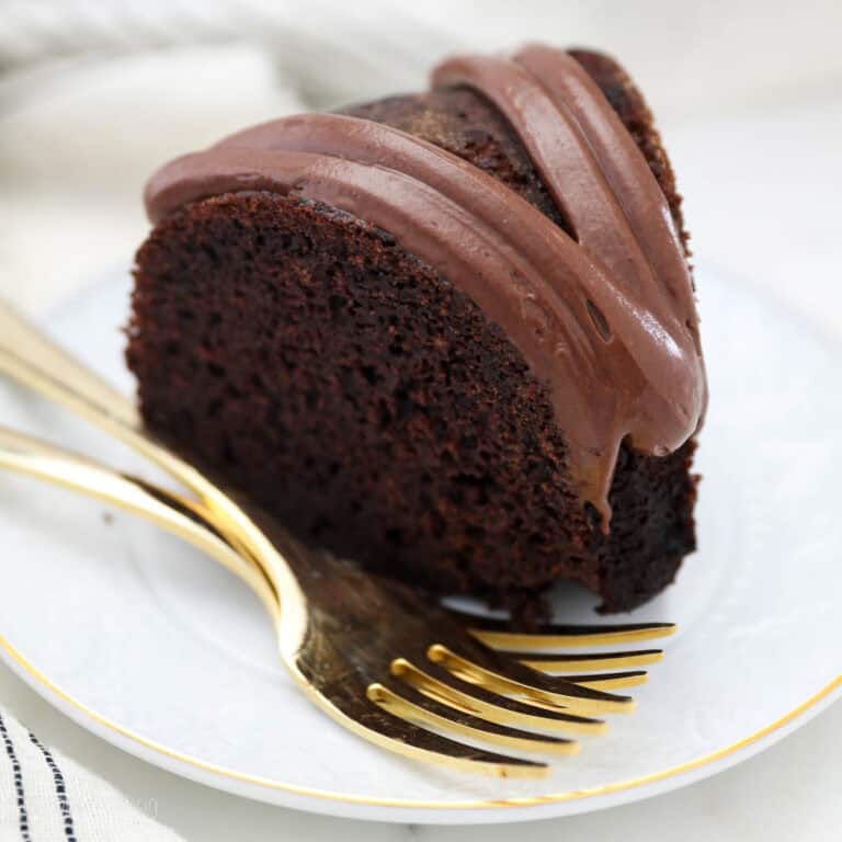 Chocolate Sour Cream Bundt Cake