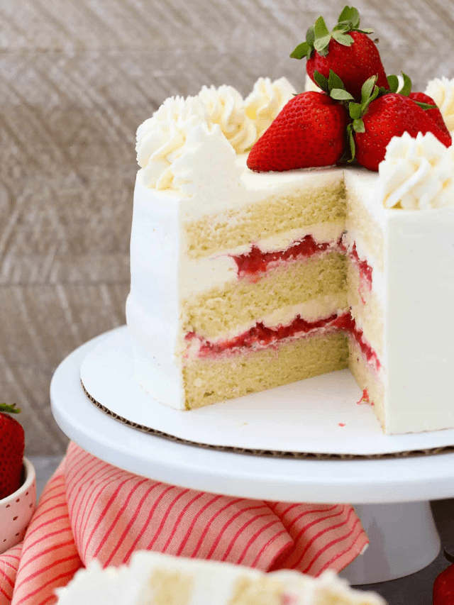 Strawberry Mascarpone Cake Beyond Frosting