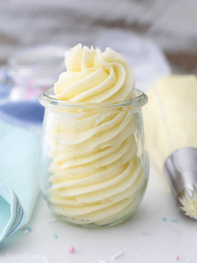 Perfect Vanilla Frosting - Beyond Frosting