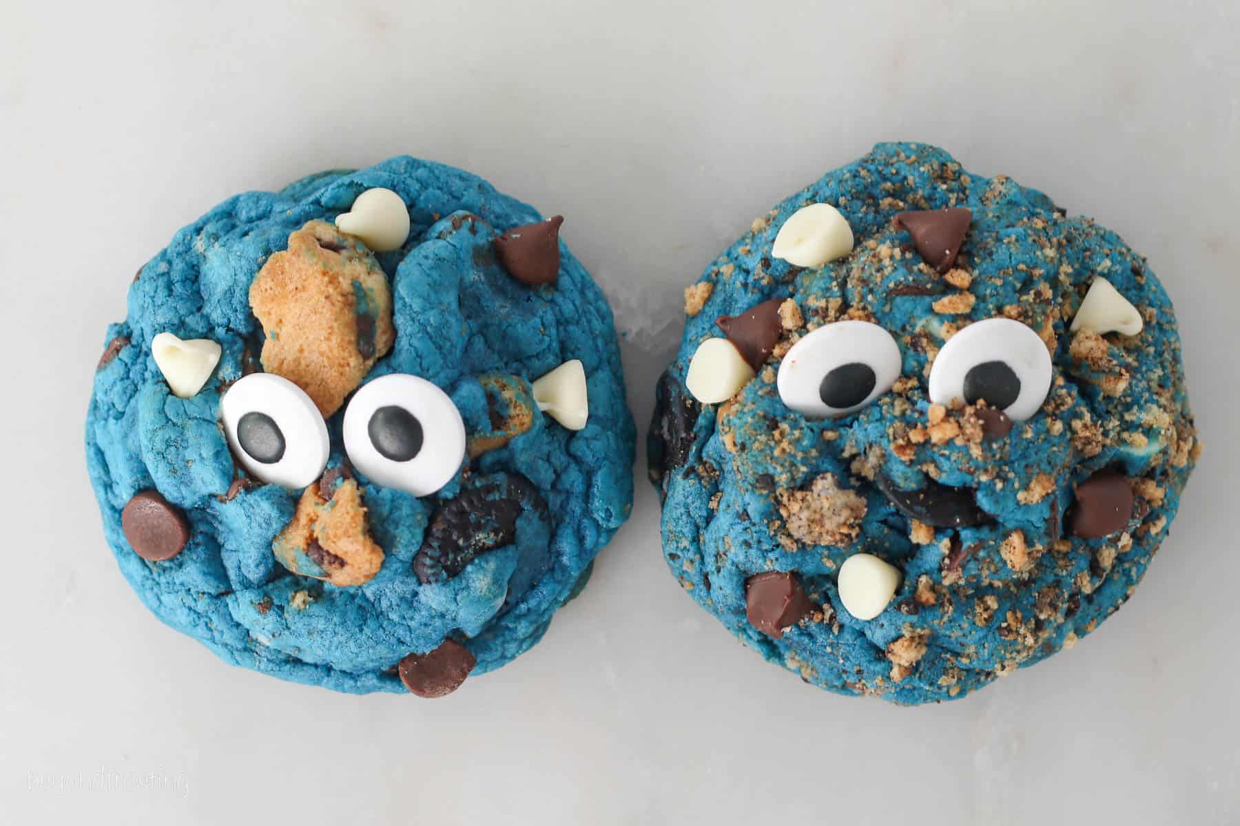 Easy Monster Cookies - Fun Cookie Recipes